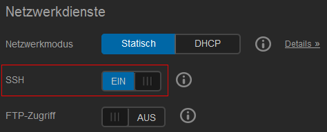 WD My Cloud: Enable SSH