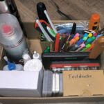Meine 3D-Druck Werkzeug-Box: Hier findet sich alles zum Vorbereiten, Aufbereiten, Reinigen und Wartung seinen Platz. 3D-Drucker Werkzeug